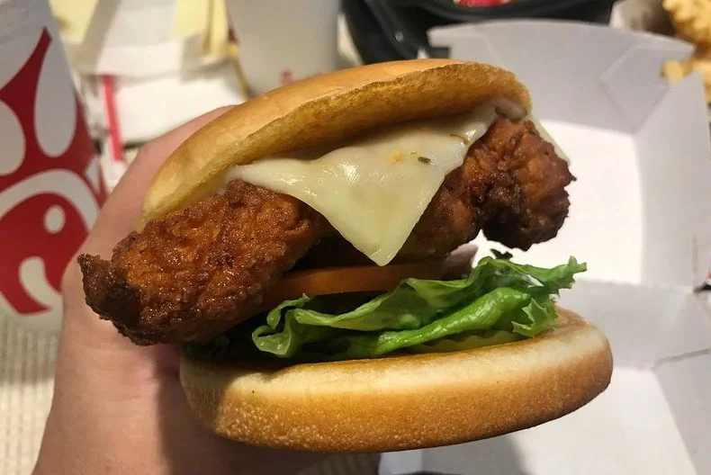 Fast Bites Spicy Chicken Sandwich