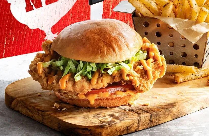 Big Mouth Crispy Chicken Sandwich – A Flavorful Feast