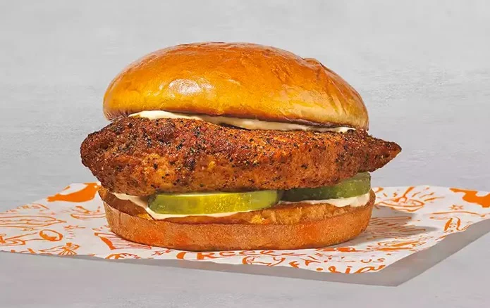 Blackened Chicken Sandwich Popeyes Nutrition