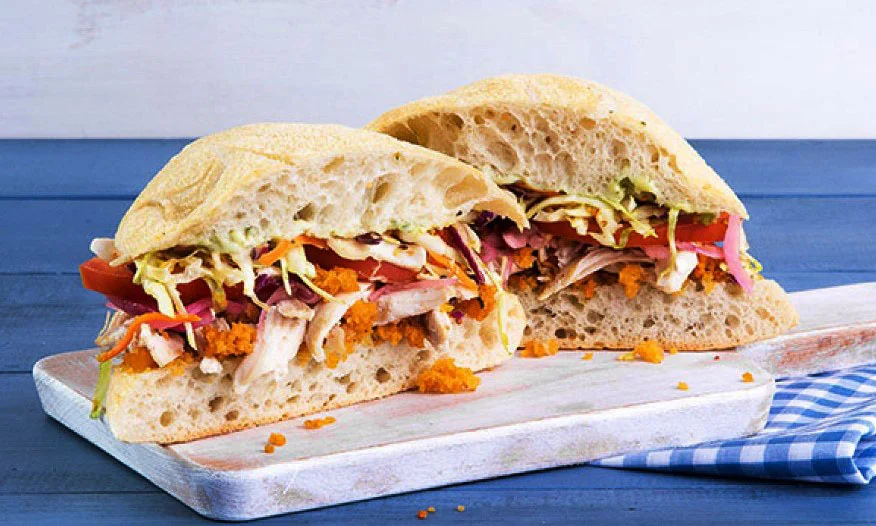 Not So Fried Chicken Sandwich: A Healthier