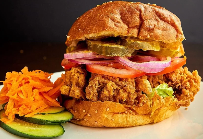 Mighty Vegan Fried Chicken Sandwich