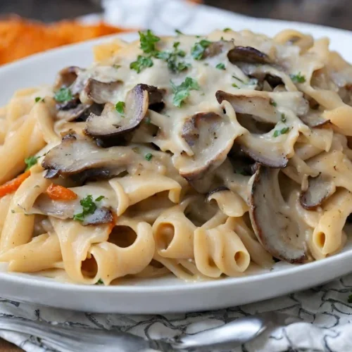 Chicken of the Woods Mushroom Pasta