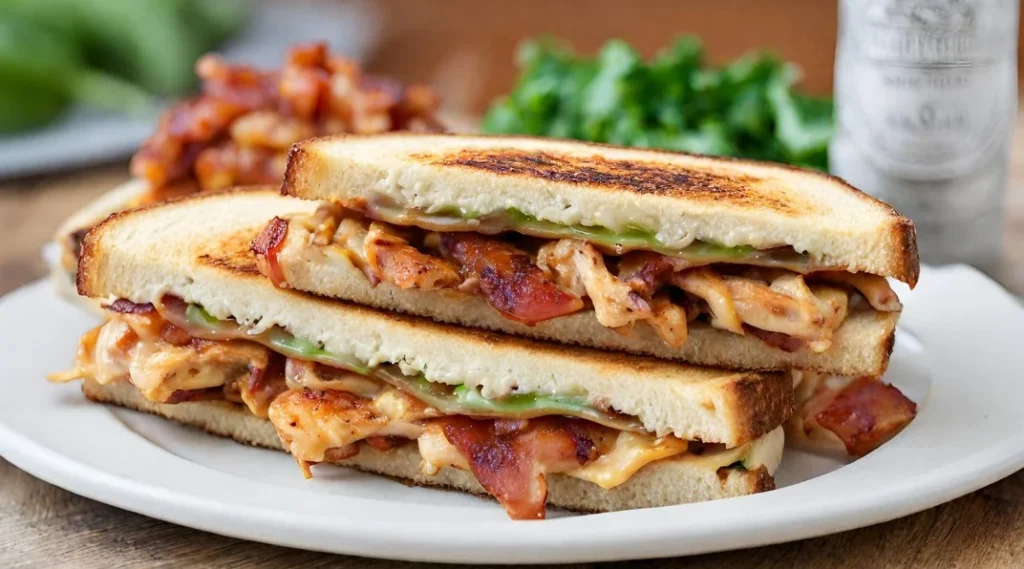 Chipotle Chicken Bacon Toasties