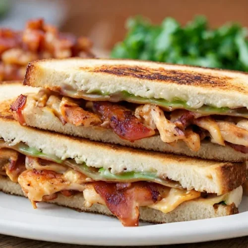 Chipotle Chicken Bacon Toasties