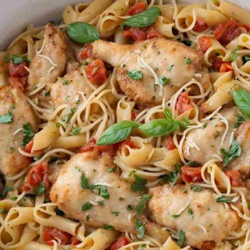 One Pot Italian Chicken And Pasta