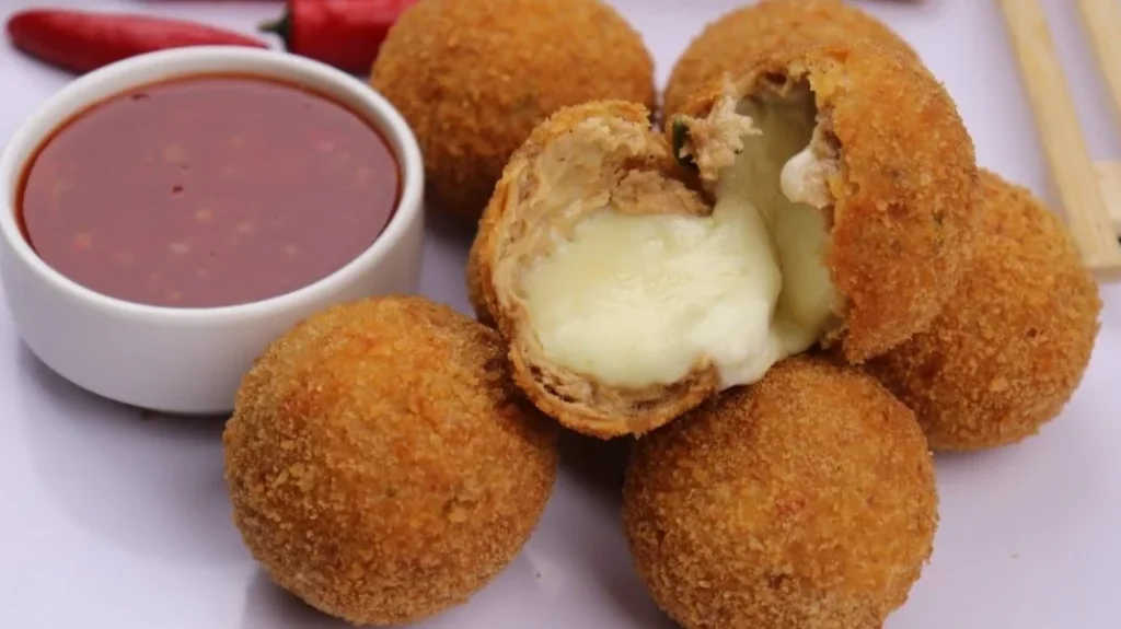 Chicken Cheese Balls Recipe