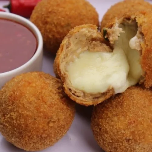 Chicken Cheese Balls Recipe