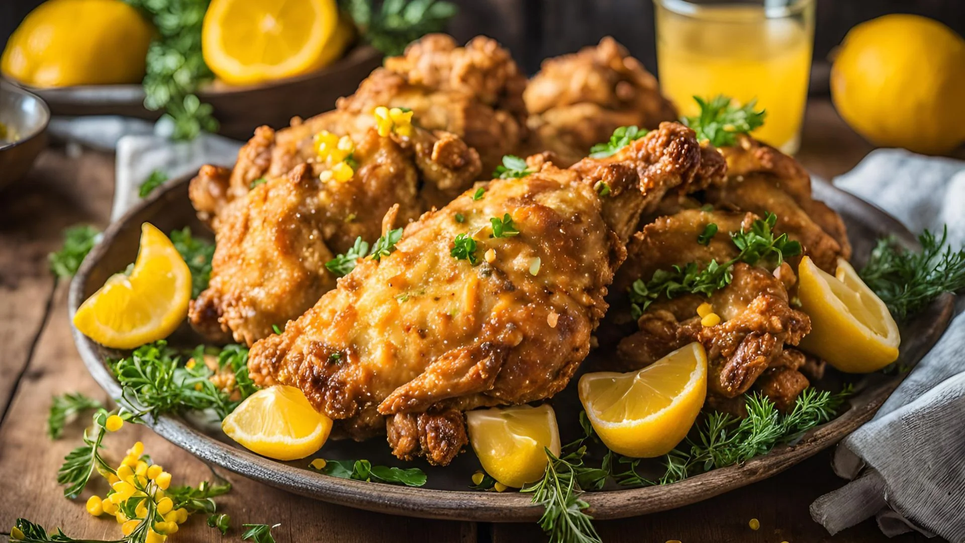 Mimosa Fried Chicken Recipe