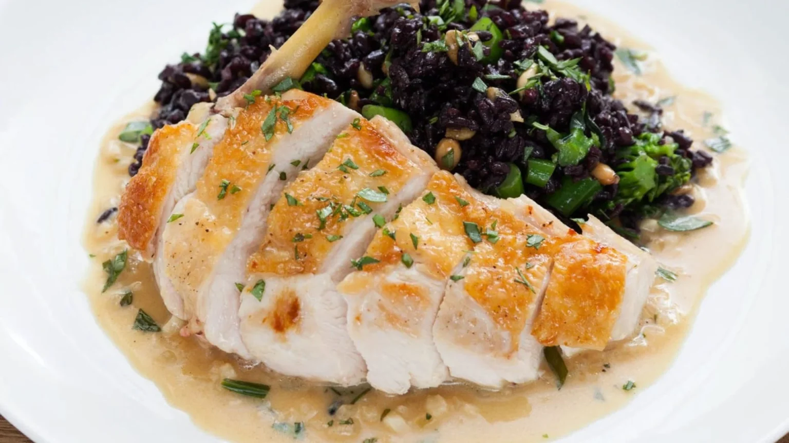 Black Rice Chicken Recipe