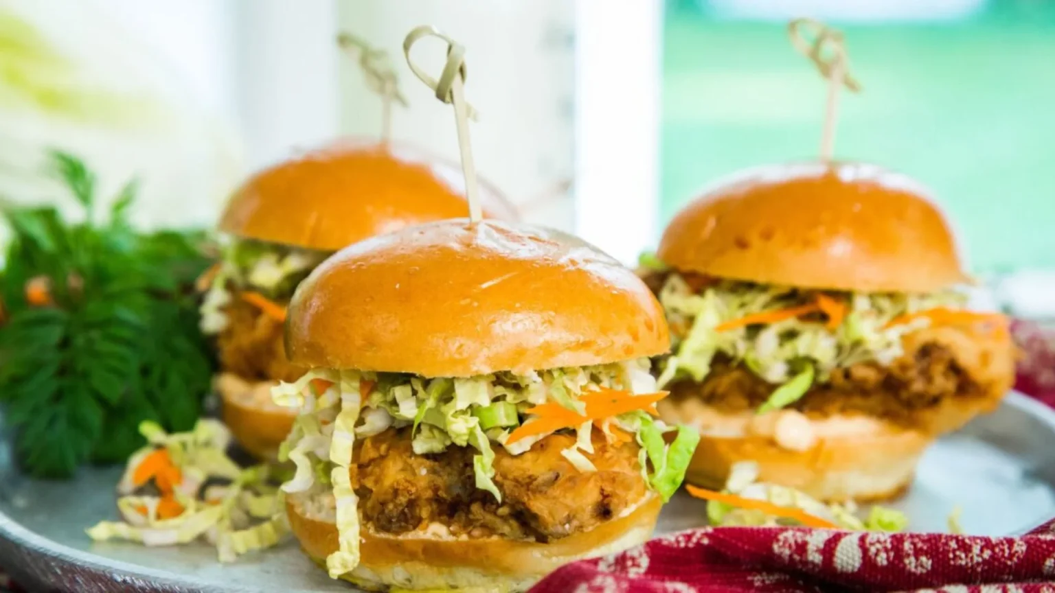 fried chicken slider recipe