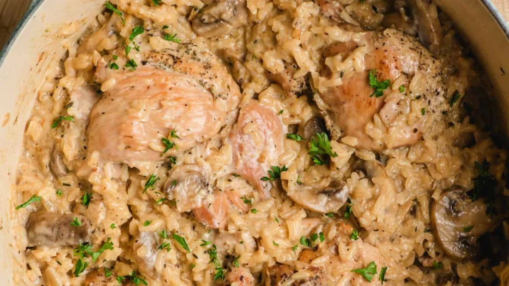 Chicken Mushroom And Rice Recipes