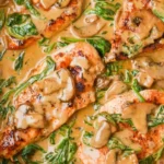 Chicken Mushroom Spinach Recipe