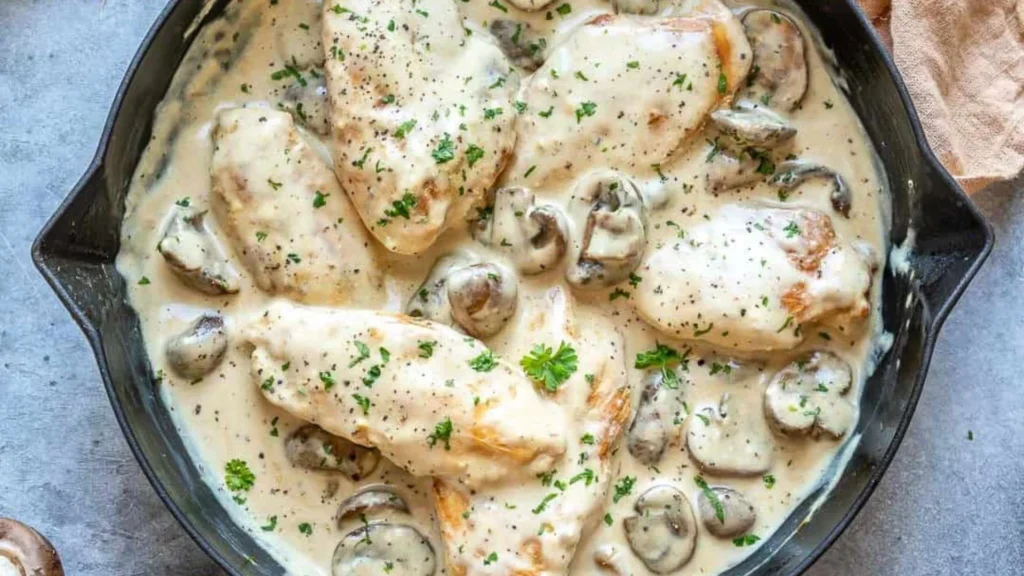Creamy Chicken Mushroom 